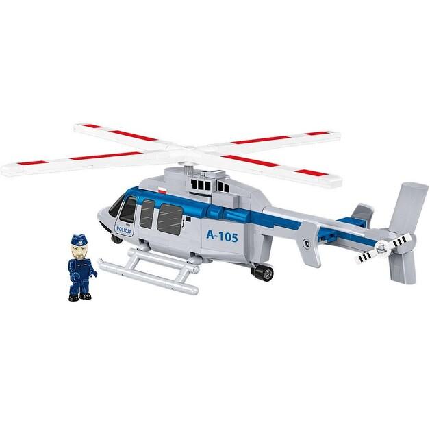 Plastic Constructor Cobi Action Town Bell 407 Police COBI-26628