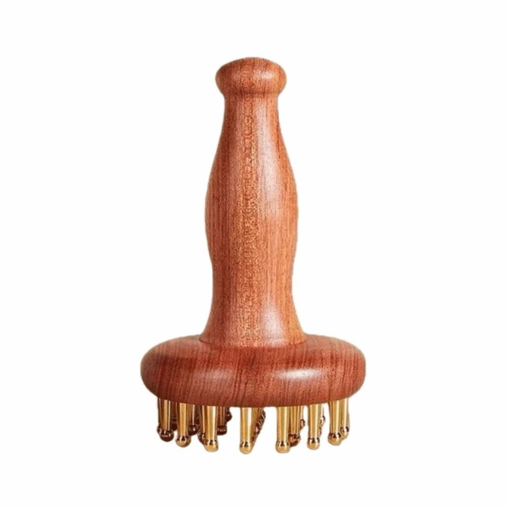 

Natural Material Chicken-wing Wood Massager Reduce Puffiness Guasha Massager Tool Head Relaxation Massage Brush