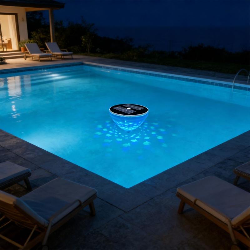 Sun Activated Floating Water Light With 5 Color configuration Waterproof LED Ball For Outdoor Accent And area Celebration