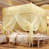 Three-Door Floor-Standing Palace Mosquito Net - Encrypted Mesh In Princess Style (1.35m/1.5m/1.8m)