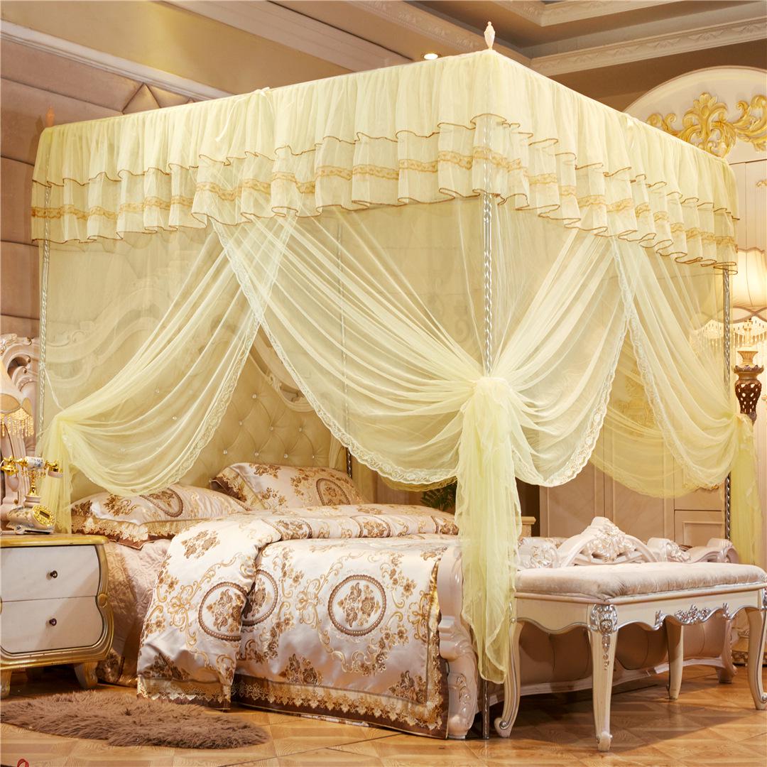 Three-Door Floor-Standing Palace Mosquito Net -