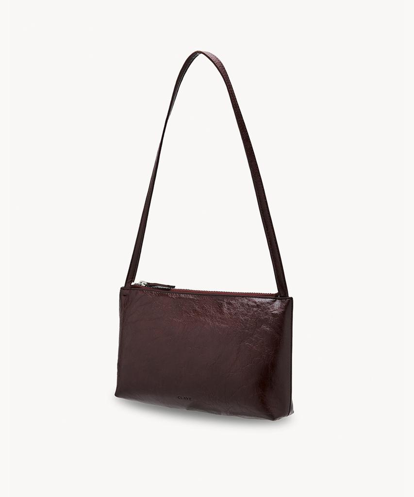 Clave Ivy Wine Shoulder Bag