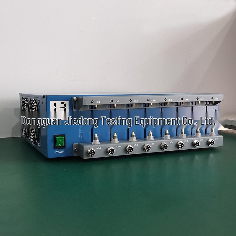 8-Channel 18650 Cylindrical Battery Capacity Tester
