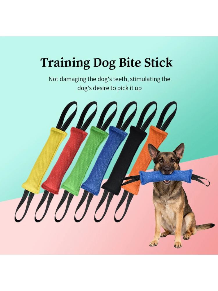 Dog Tug Toy Jute Bite Pillow Durable Training Equipment Interactive Training Toys For Large And Small Dogs