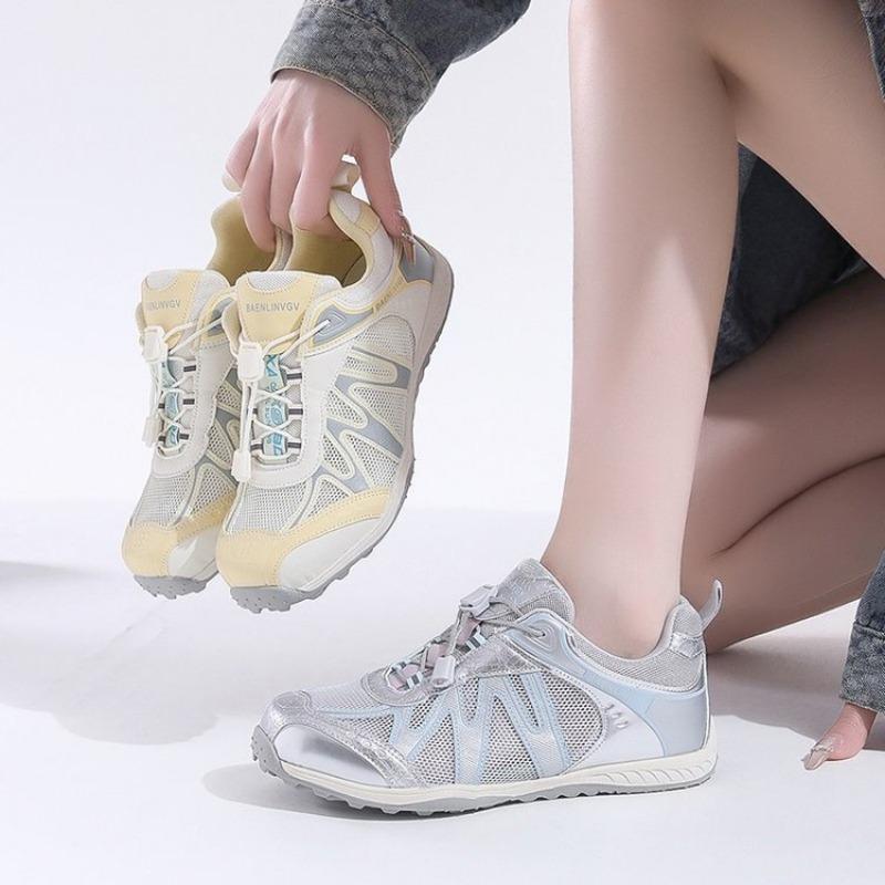 Buty typu 'dad shoes' z siateczki, sportowe, codzienne, do joggingu i na wędrówki outdoorowe