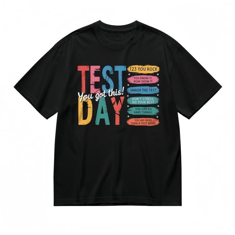 

Women s Soft Comfy Fashion Classic T-Shirt You Got This Exam Slogan Design Tee 3XL