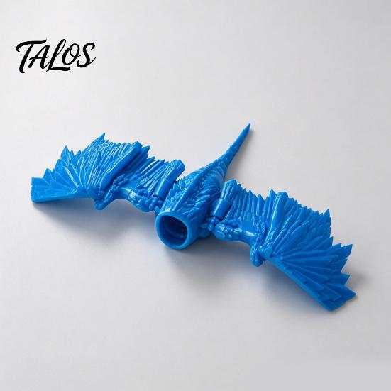 Science Fiction Themed Gift 3D Printed Sea Eater Toy, Flexible Movable Joints Realistic Desktop Display Ornament Deep Monster, Stress Relief Toys for