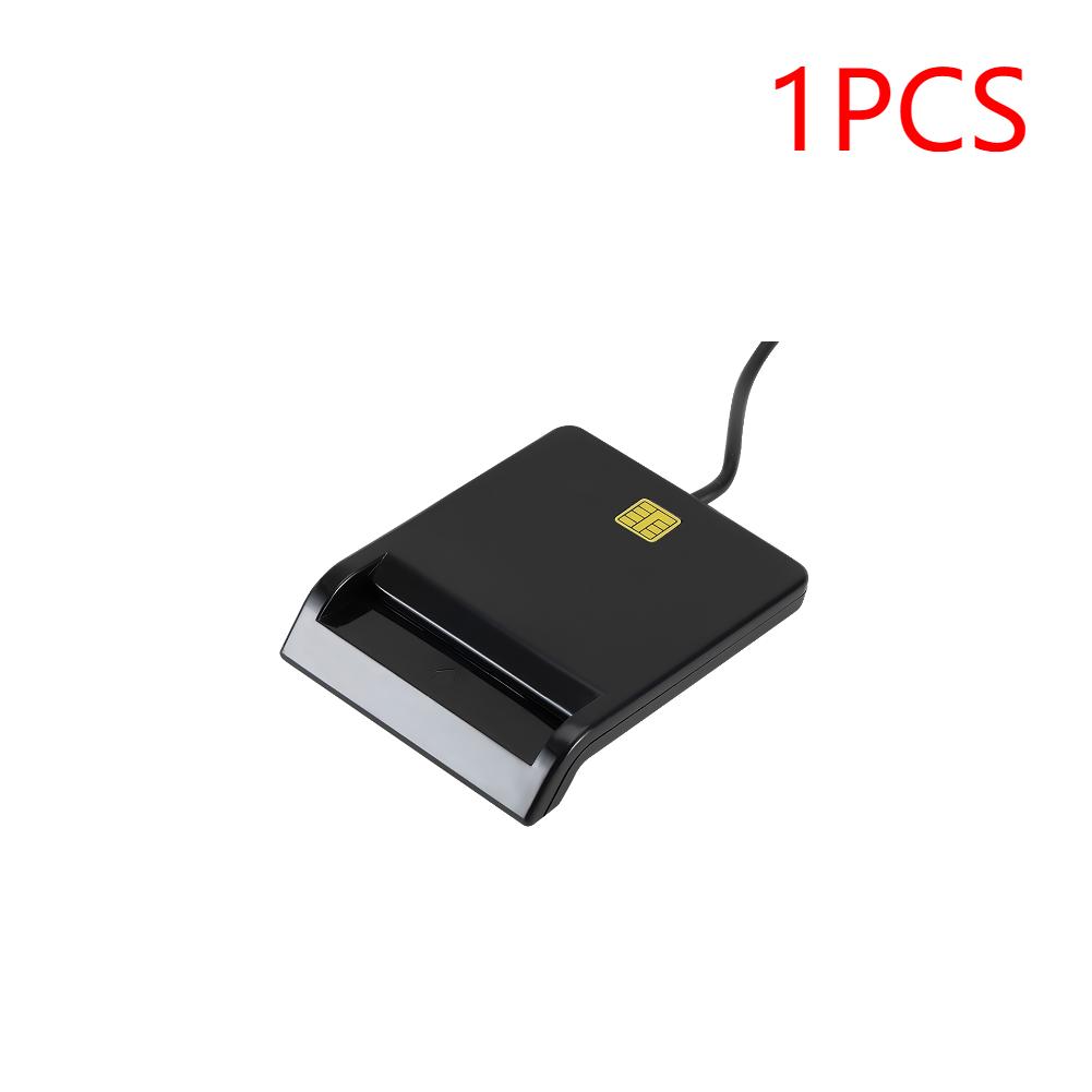 11-3PCS USB Smart Card Reader Stable Operation Reliable Simplicity for DNIE ATM CAC IC ID SIM Card Cloner Connector Windows