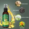 Huile capillaire au gingembre et sérum à la biotine, massage nourrissant du cuir chevelu au gingembre pendant 7 jours pour tous types de cheveux, soin hydratant, spray capillaire au gingembre