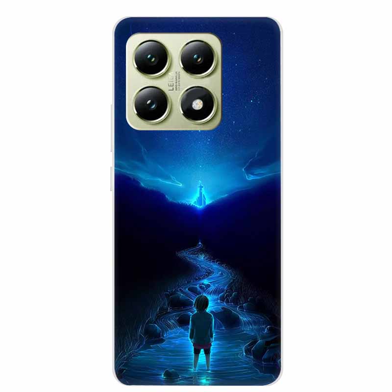 6.67" For Xiaomi 14T Pro 5G Phone Case Clear Silicone Soft TPU Back Cover Case For Xiaomi 14T Pro Case 14 T 14TPro Protective