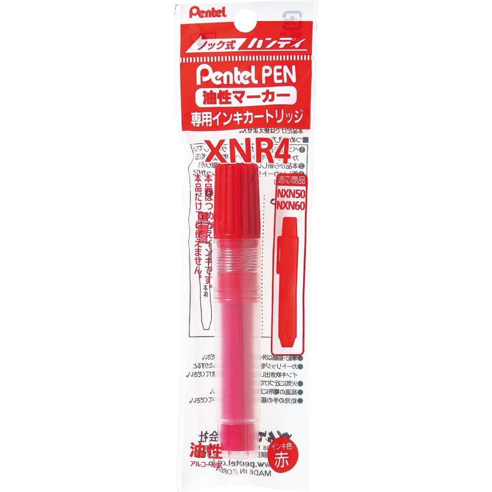 

Pentel Marker Ink Cartridge Handy Red Set of 10 XNR4-B красный