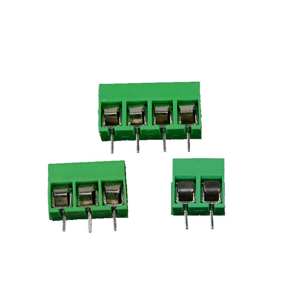5/10 Pcs/lot KF301-2P 3P 4P Screw Terminal Connector 5.0mm Screw PCB Terminal Block Connector