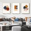 Abstract Wall Art Geometric Line Morandi Watercolor Canvas Paiting Prints And Posters Wall Pictures For Living Room Home Decor No Frame