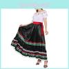 Ethnic Womens Western Dress With Lace And Embroidery Design For Daily Halloween
