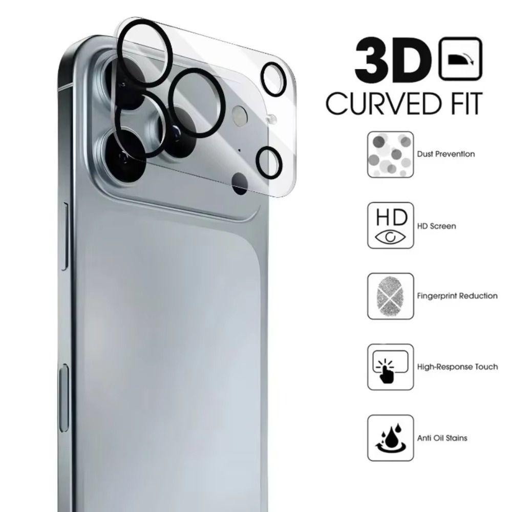 HD Lens Films Tempered Glass Lens Protector New Lens Protective Film for iPhone 17/Air/17 Pro Max