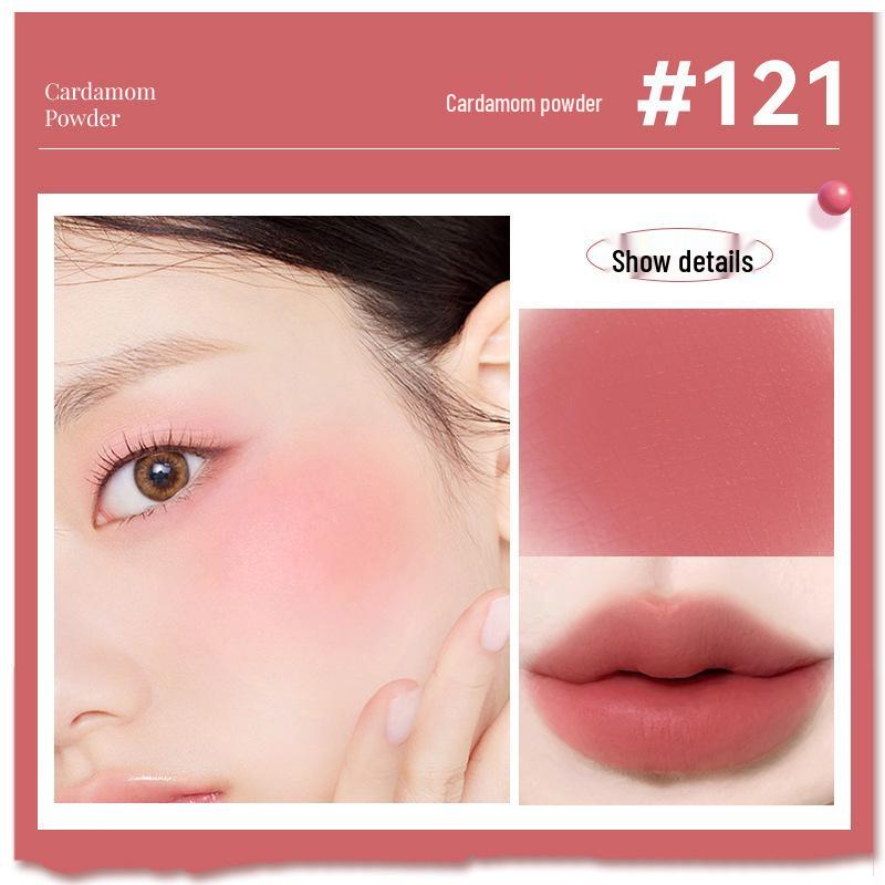 New Face Velvet Multi-use Cream Lip Glaze, Matte Blush & Eyeshadow - Gentle, Student-friendly Formula for Parties.