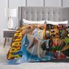 Italian Brainrot Plush Blanket Child  Flannel Throw Blanket For Living Room Super Soft Custom DIY Quality Bedspread Gift Idea