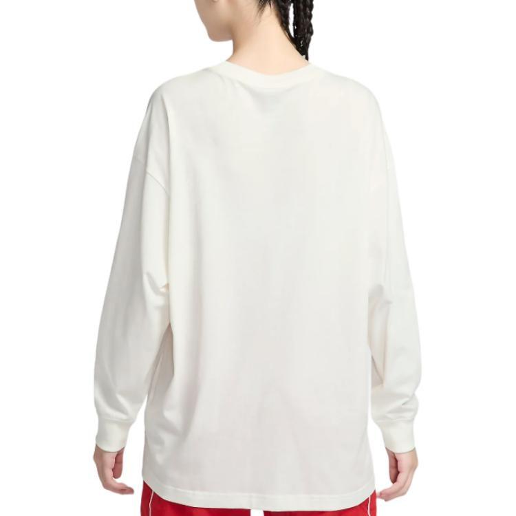 Nike Sports Life Collection Drop Shoulder Sleeve T Shirt Women's White DM6233-133