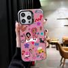 Karolg M-Manana Sera B-Bonito Soft Phone Case for iPhone 15 16 17 Pro Max 17Air 16E 14 Plus 13 12 Mini Shockproof Cover Back She