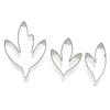 Fondant Cake Decoration Stainless Steel Tools Peony Flower Leaves Cutters Set