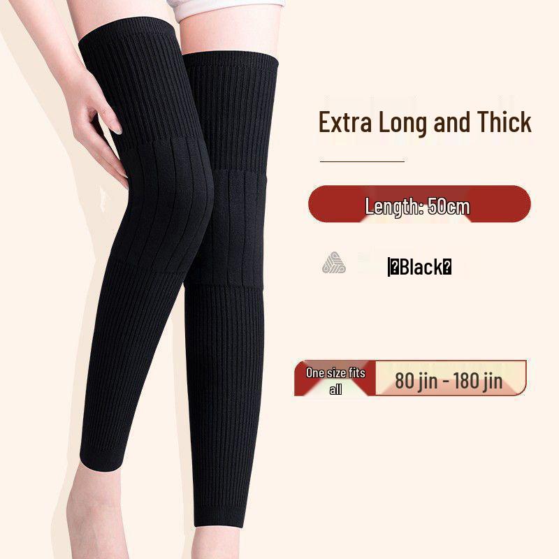 Cashmere Knee Pads: Autumn/Winter Velvet Warmers for Men & Women