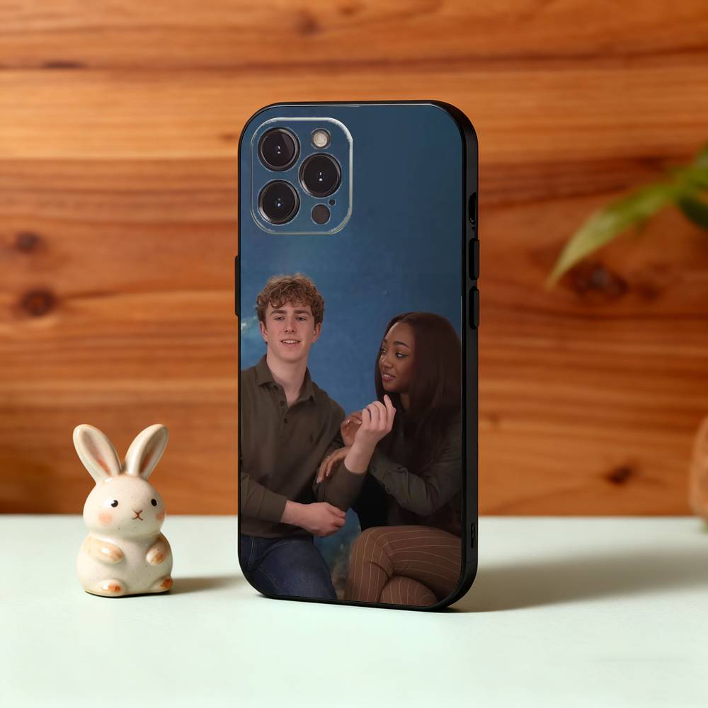 W-Walker and leah Phone Case For iPhone17,16,15,14,13,12Plus,Pro Max,XS,5G Soft Silicone Black Cover