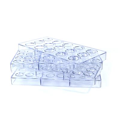 3D Chokladform Polykarbonat Kulboll Tjocka kakformar Chokladform