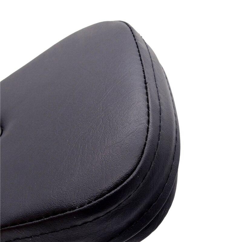 Universal Motorcycle Passenger Seat Rear Pillion Back Pad For Harley Sportster