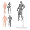 Figure Model PVC Action Figure Drawing Model Movable Joint Pedestal Support Artist Draw Painting Mod