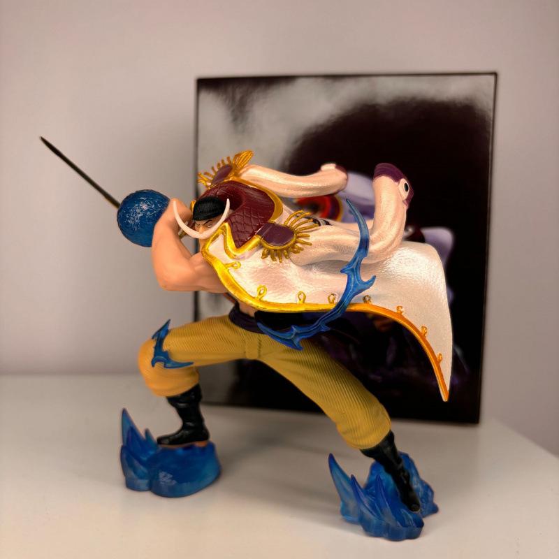 Lx One Piece Whitebeard Edward Newgate Battle Action Figure Pvc Collectible Model Statue Toy Anime Merchandise For Collectors