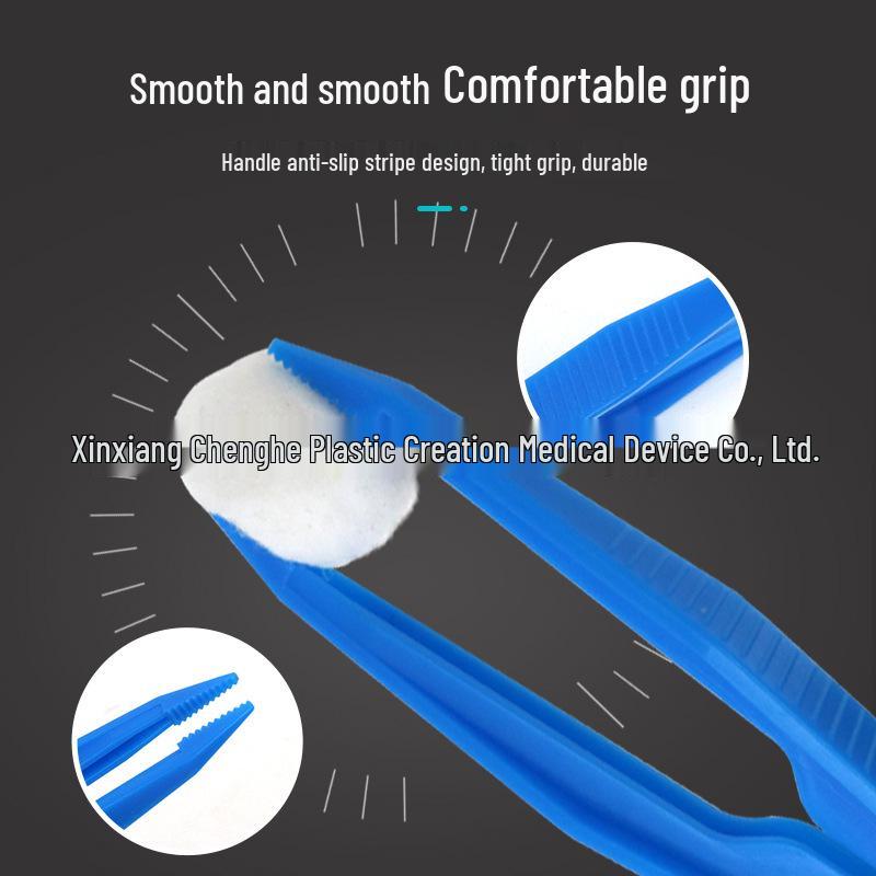 ABS Material Disposable Plastic Dressing Tweezers Clips
