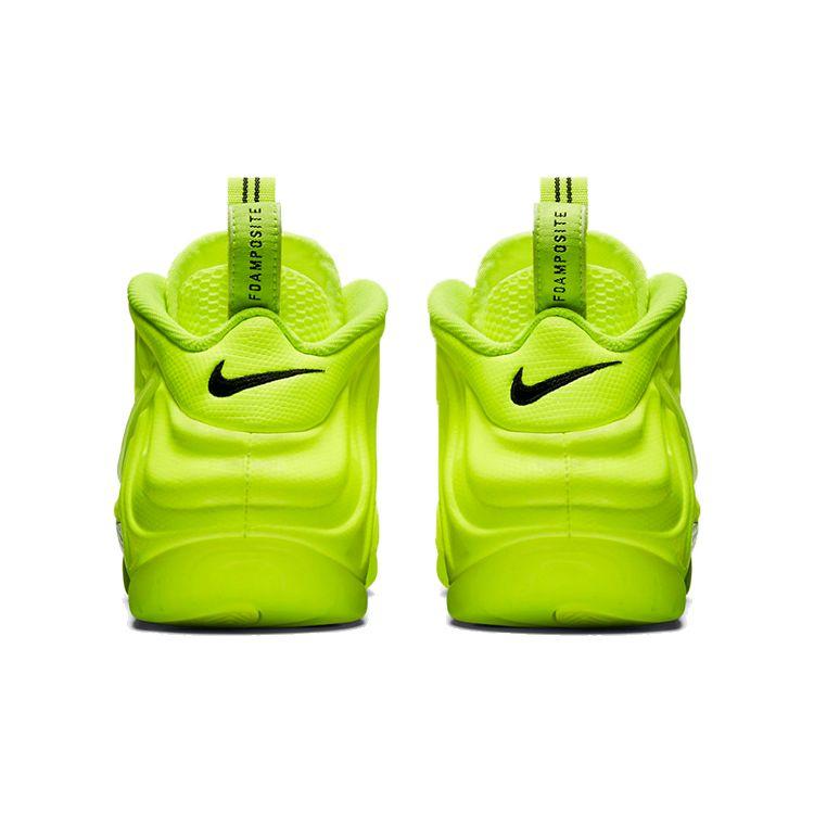 Nike Chaussures de Basketball Rétro Montantes Foamposite Pro Volt Réédition 2021 Baskets Homme Vert Fluorescent 624041-700(2021)