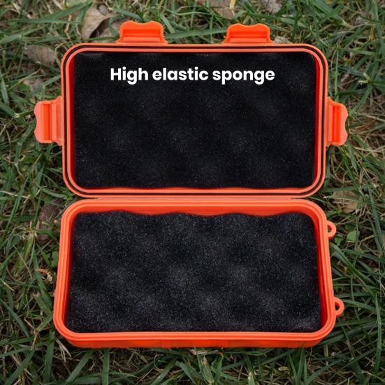 Boîte de rangement extérieure étanche et hermétique aux chocs, grande capacité, taille compacte, conteneur de survie portable, boîte de transport