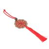 Chinese Feng Shui Coins Fortune Money with Red String Hanging Ornament for Chinese New Year Decoration