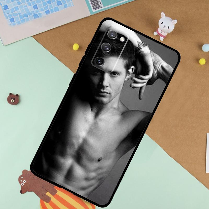 Supernatural Jensen Ackles Soft Case For Samsung Galaxy S25 Ultra S9 S10 S20 FE S21 S22 S23 Plus S24 Ultra Funda Cover