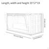 Action Figure Display Case Cabinet Showcase Doll Storage Box for Office Dresser Bedside Table