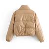 Winter Cotton Parkas Women Coat Short Jackets For Women Female PU Leather Bomber Jacket