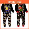Cr7 Pattern Childrens Long Sleeve Sleepwear Twopiece Cotton Pajamas For Toddlers And Kids