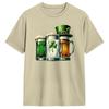 Irish Beer Ireland Flag St Patricks Day T Shirt For Unisex Cotton Tshirts Crew Neck Tee Shirt Short Sleeve Clothes Summer