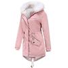 Women Winter Parka Coat Mid Length Puffer Jacket Quilted Fleece Lined Water Repellent Windproof Outdoor Daily Overcoat Plus Size S 4XL New