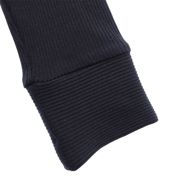 Furfur Long Sleeve Docking One Piece F Black Women Used