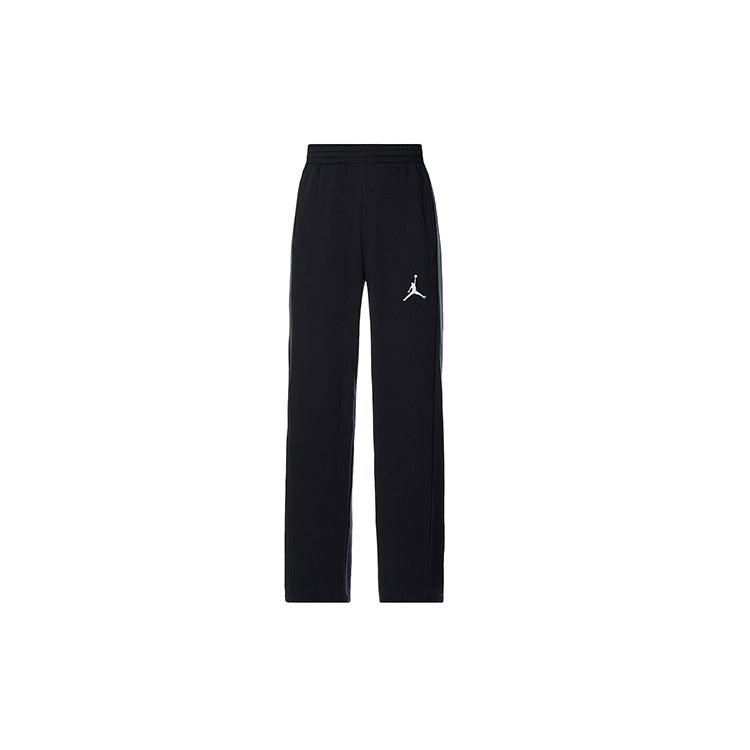 Jordan Knitted Sweatpants Men's Black Moderate Straight Fit Pants BQ9237-010