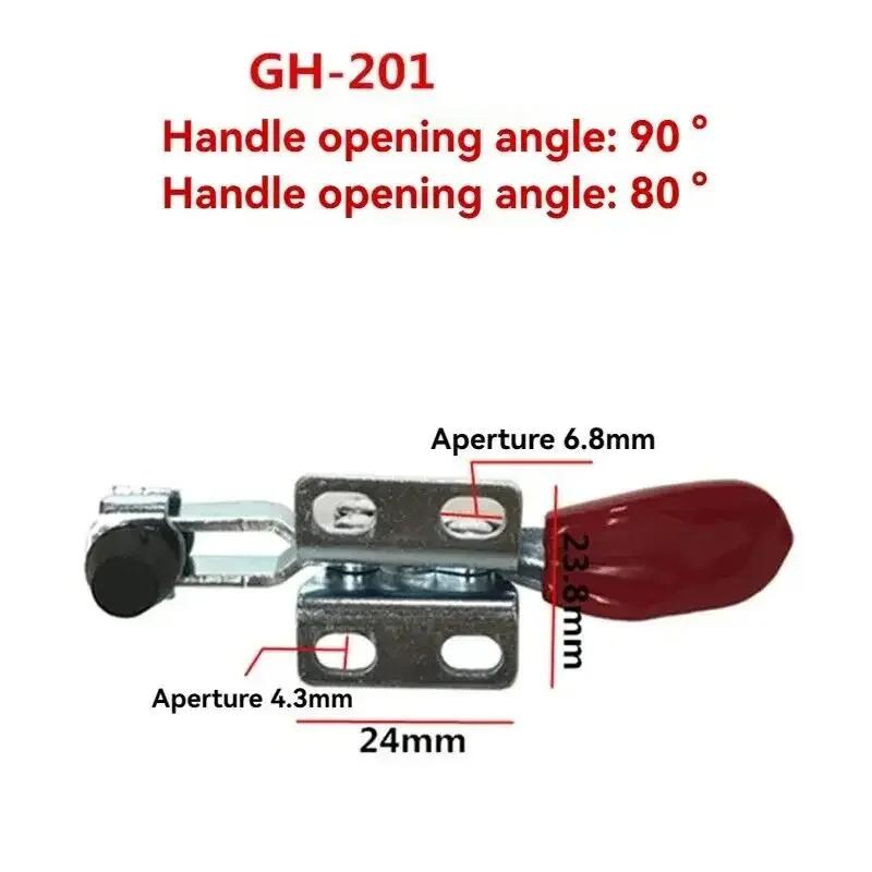 2/4/8PCS Horizontal Quick Clamp Workholding Clamp Chuck Woodworking Engraving Machine Compressor 27KG Vertical Toggle Clamp