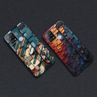 Pánské ochranné pouzdro na telefon pro Tecno Pova/LD7 s náramkem Příroda Odolné proti nečistotám Odolný zadní kryt Nárazuvzdorný Jednoduchý
