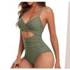 One-piece Swimsuit Female Sexy Building Tight Straps Swimsuit Bikini