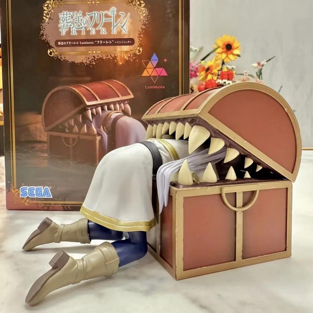 Frieren Za koncem cesty Anime figurka Stolní Roztomilý noční úbor Hledání pokladu Frieren Akční figurka Figurka Model Panenka Hračka