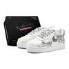 Air Force 1 GS Air Force 1, Couple's, Romantic Gift, Punk Love, Streetwear, Graffiti, Reflective Shoelace Low Top DH2920-111(TeamS1-S-BOX)