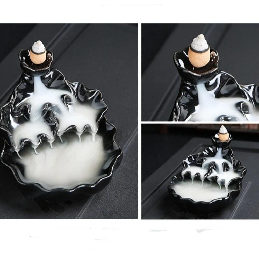 Mini Backflow Incense Burner Alpine Flowing Water Incense Burner Ornament  Meditation