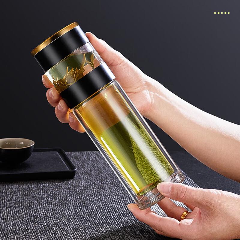 Shangheng Smart Temperature Double-Wall Glass Cup