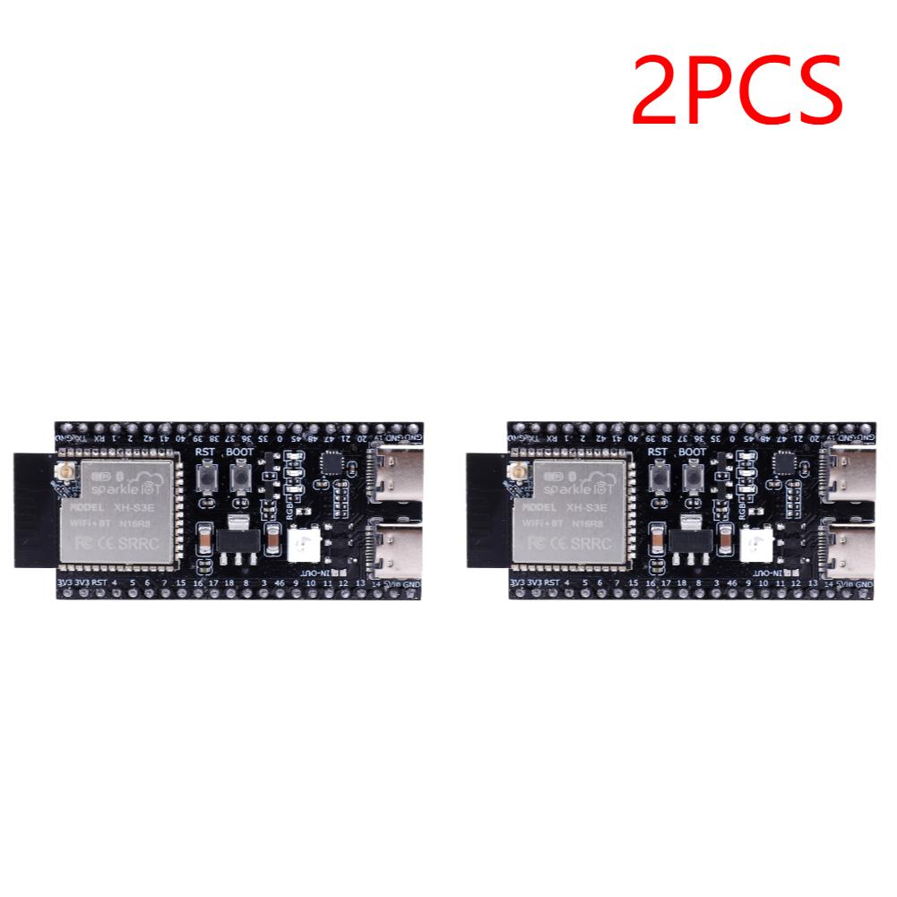 ESP32-S3 Dual Type-C Development Board 2.4G Wifi Module for Arduino ESP IDF ESP32-S3-WROOM-1 N8R2 N16R8 44Pin 8M PSRAM ESP32 S3